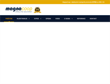 Tablet Screenshot of magnacoop.com